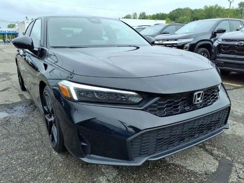 Black 2025 Honda Civic Sport