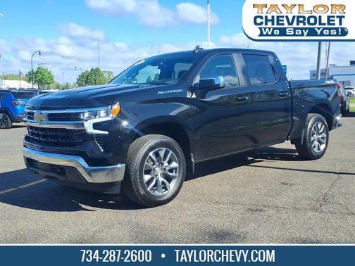 Black 2026 Chevrolet Silverado 1500 LT