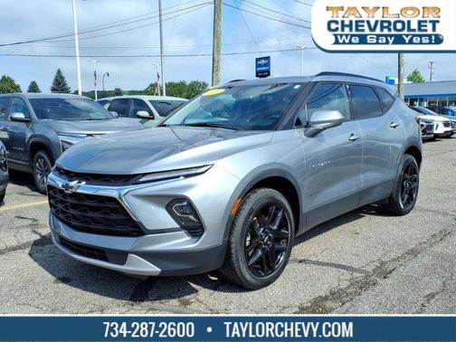Sterling Gray Metallic 2023 Chevrolet Blazer 2LT