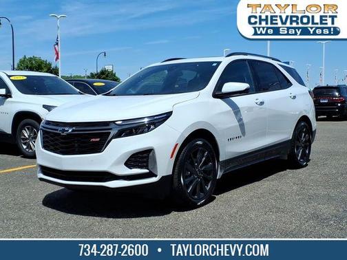 Summit White 2023 Chevrolet Equinox RS