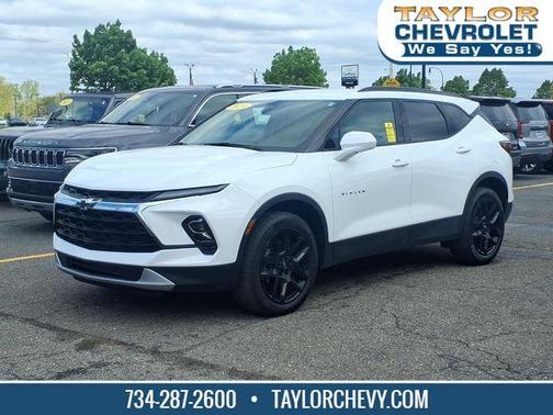 Summit White 2024 Chevrolet Blazer LT