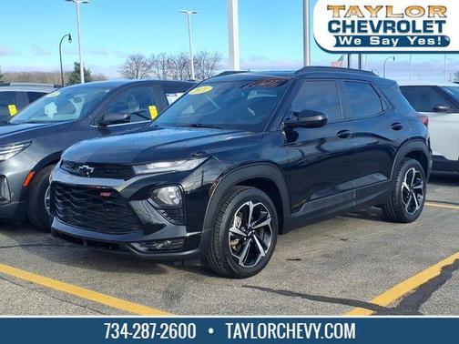 Mosaic Black Metallic 2021 Chevrolet Trailblazer RS