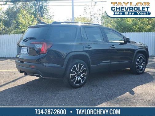 Midnight Blue Metallic 2021 GMC Acadia SLE