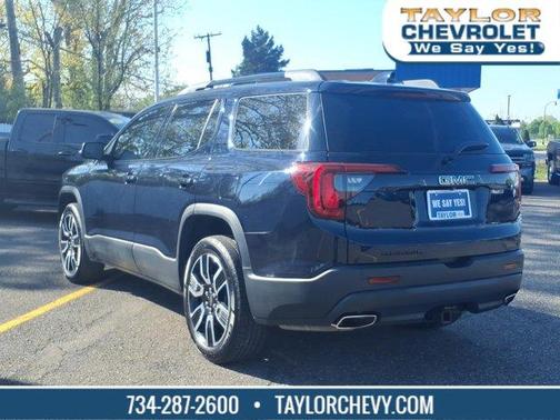 Midnight Blue Metallic 2021 GMC Acadia SLE