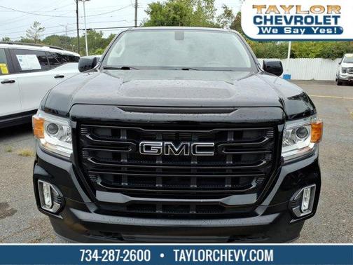 Onyx Black 2022 GMC Canyon Elevation