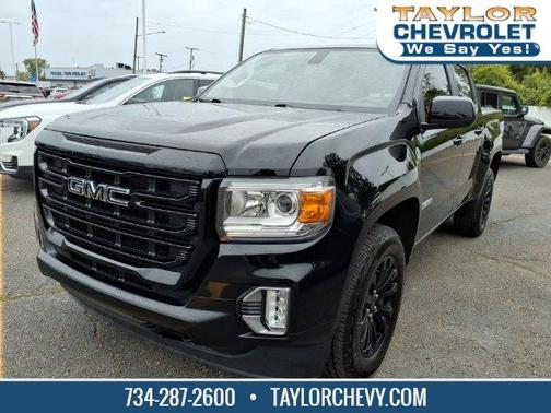 Onyx Black 2022 GMC Canyon Elevation