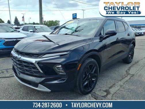 Black 2024 Chevrolet Blazer LT