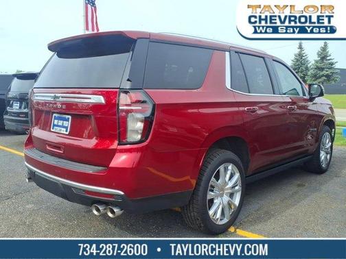 Radiant Red 2023 Chevrolet Tahoe High Country