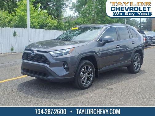 Gray 2024 Toyota RAV4 Hybrid XLE Premium