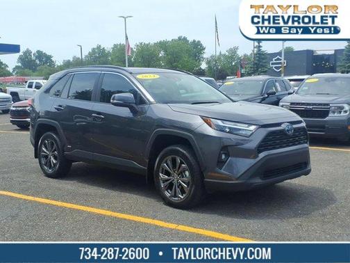 Gray 2024 Toyota RAV4 Hybrid XLE Premium
