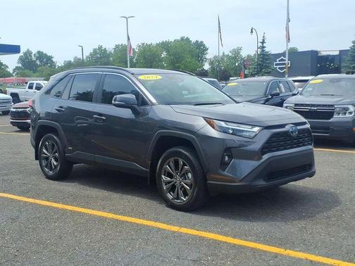 Gray 2024 Toyota RAV4 Hybrid XLE Premium