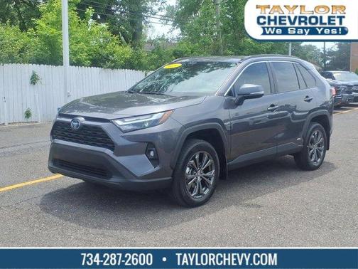 Gray 2024 Toyota RAV4 Hybrid XLE Premium
