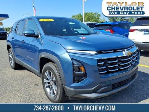 Lakeshore Blue Metallic 2026 Chevrolet Equinox LT