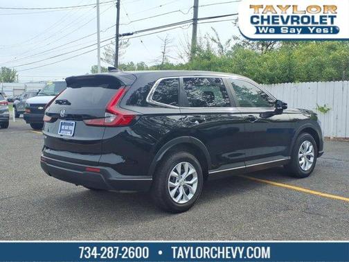 Black 2025 Honda CR-V LX