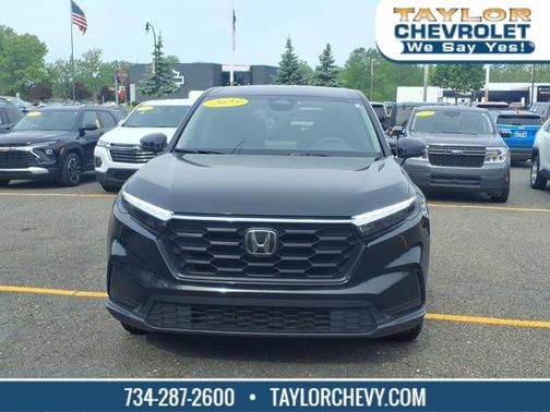 Black 2025 Honda CR-V LX