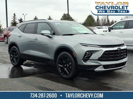 Sterling Gray Metallic 2024 Chevrolet Blazer LT