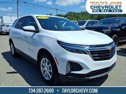 Summit White 2024 Chevrolet Equinox LT