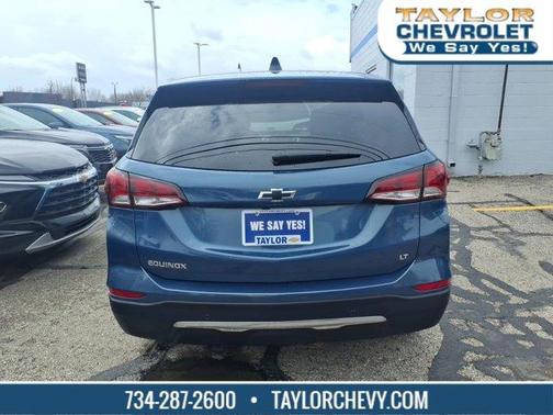 Lakeshore Blue Metallic 2024 Chevrolet Equinox LT