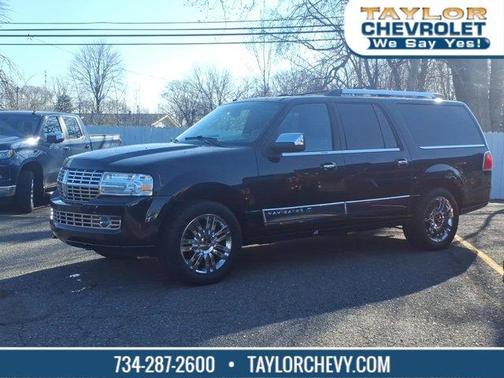 Black 2010 Lincoln Navigator L