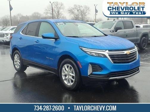 Rip Tide Blue 2024 Chevrolet Equinox LT