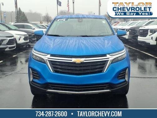 Rip Tide Blue 2024 Chevrolet Equinox LT