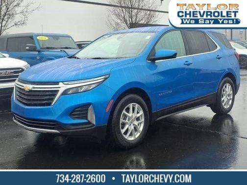 Rip Tide Blue 2024 Chevrolet Equinox LT