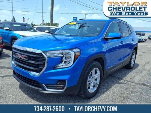 Rip Tide Blue 2024 GMC Terrain SLE