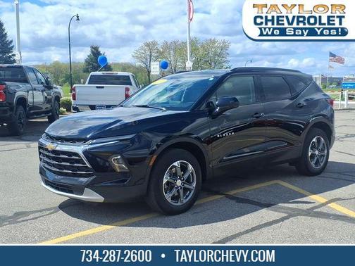 Black 2024 Chevrolet Blazer LT