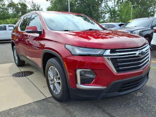 Radiant Red 2023 Chevrolet Traverse LT Cloth