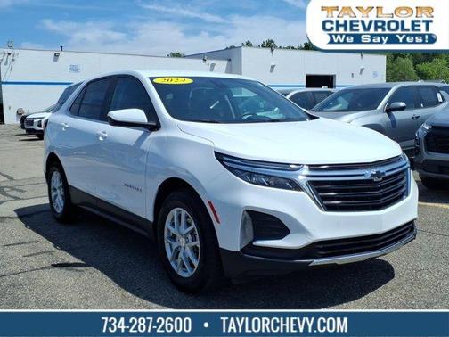 Summit White 2024 Chevrolet Equinox LT