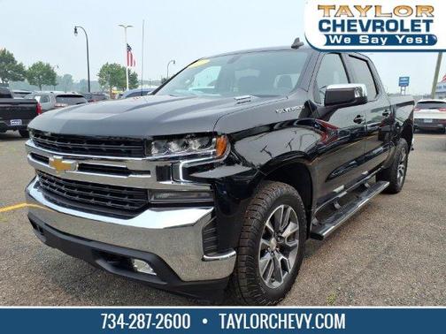 Black 2021 Chevrolet Silverado 1500 LT