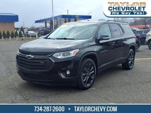 Mosaic Black Metallic 2021 Chevrolet Traverse RS