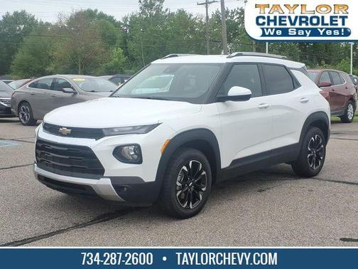 Summit White 2023 Chevrolet Trailblazer LT