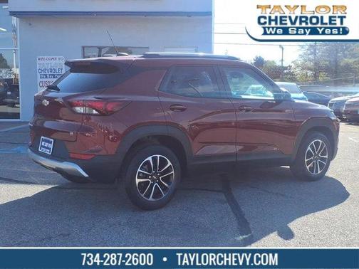 Crimson Metallic 2024 Chevrolet Trailblazer LT