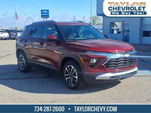 Crimson Metallic 2024 Chevrolet Trailblazer LT