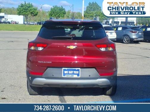 Crimson Metallic 2024 Chevrolet Trailblazer LT