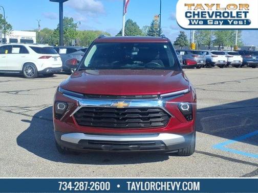 Crimson Metallic 2024 Chevrolet Trailblazer LT