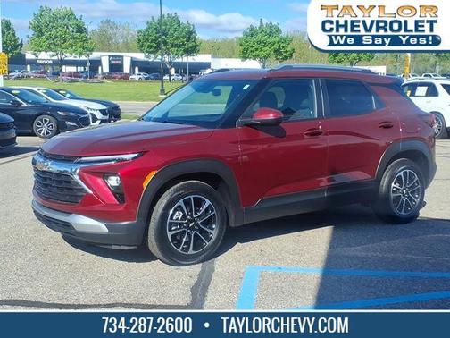 Crimson Metallic 2024 Chevrolet Trailblazer LT