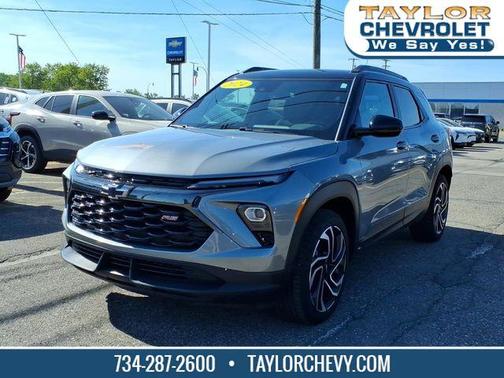 Sterling Gray Metallic 2024 Chevrolet Trailblazer RS