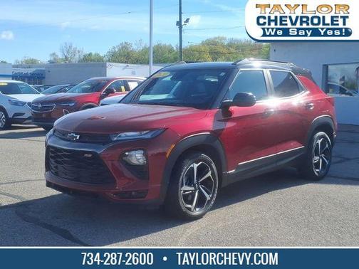 Scarlet Red Metallic 2021 Chevrolet Trailblazer RS