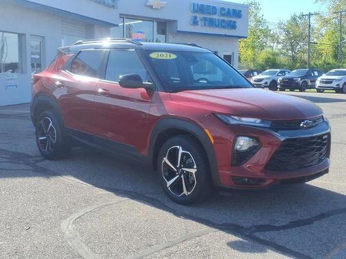 Scarlet Red Metallic 2021 Chevrolet Trailblazer RS