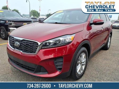 Passion Red 2020 Kia Sorento LX