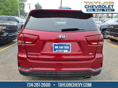 Passion Red 2020 Kia Sorento LX