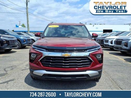 Crimson Metallic 2025 Chevrolet Trailblazer LT