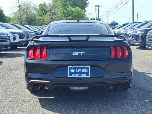 Shadow Black 2022 Ford Mustang GT Premium