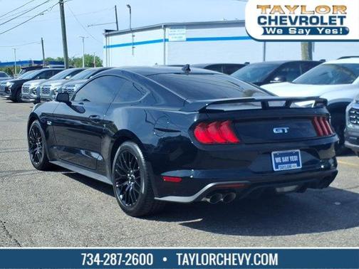 Shadow Black 2022 Ford Mustang GT Premium