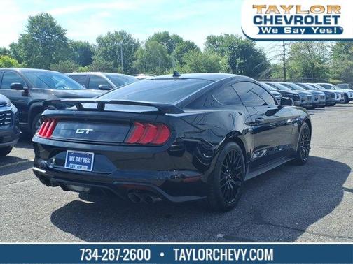Shadow Black 2022 Ford Mustang GT Premium
