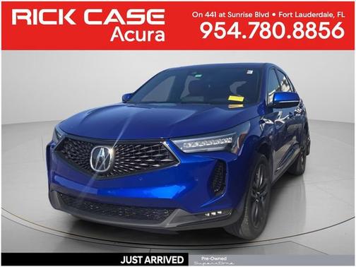 Apex Blue Pearl 2023 Acura RDX