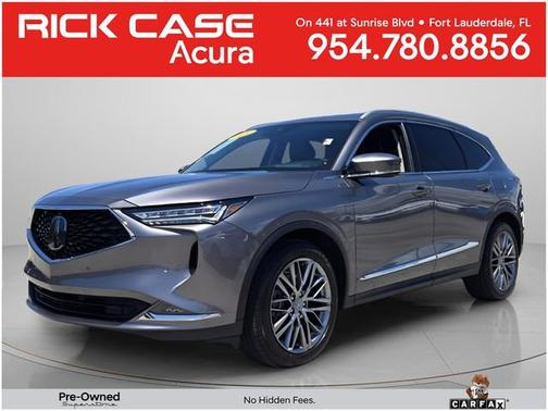 Liquid Carbon Metallic 2024 Acura MDX
