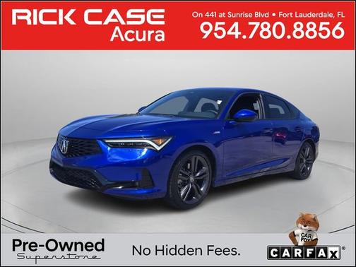 Apex Blue Pearl 2024 Acura Integra